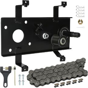 Jackshaft Assembly Kit with 420 Chain 42Link Compatible with Mini Bike Coleman CT200U CT200U-EX BT200X Axis M200 BT200X-G Hisun 200cc 196cc 212 6.5HP Engine Powersports Parts W/Chain Tensioner