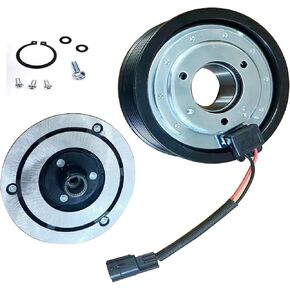 67671 AC Compressor Clutch Assy for Infiniti QX60 JX35 3.5L 2013 2014 2015 Maxima Murano Pathfinder Quest 3.5L 2008-2015 Auto Air Compressor Clutch Oil Assembly Kit Pulley Bearing 29148C