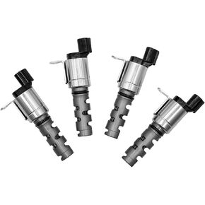 Engine Variable Valve Timing Solenoid VVT 4-pc Intake Exhaust Compatible with TUNDRA 4RUNNER SEQUOIA IS F IS250 IS300 IS350 GS F GS350 GS450H GS460 GX460 FJ CRUISER LX570 LAND 3.5L 4.0L 5.7L 4.6L