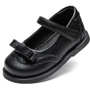 Toddler Girl Mary Jane Dress Oxford Shoes-Little Girl School Uniform Shoes for Wedding Party