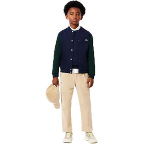 Lacoste Boys' Cotton/Merino Blend Sweater