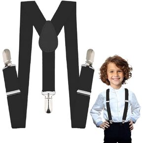 Suspenders for Boys and Girls,Adjustable Y-Back Kids Suspenders,Toddler Suspenders,Old Man Costume for Kids