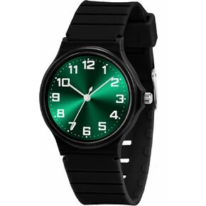 Kids Analog Watch, 30M Waterproof, Thin Dial Kids Watch, Easy to Read Children's Watch, Simple Sports Watch for Boys, Girls and Teenagers, for Ages 5-15 Kids Great Birthday Gifts Christmas Day