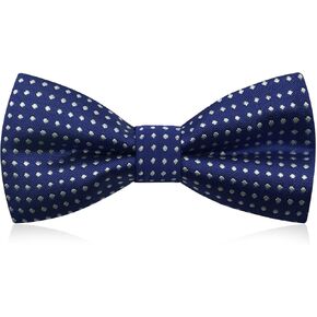 Boys Bow Tie, Polka Dot Bow Ties for Boys Adjustable Pre-Tied Bowties for Kids Toddler Child Party Wedding Graduation