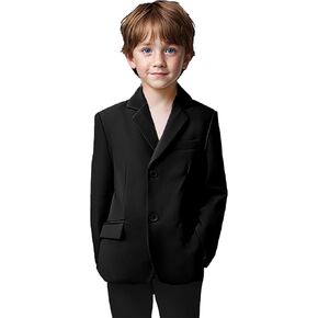 Yanlu Boys Suits Blazer Burgundy Slim Fit Boy Suit Coat