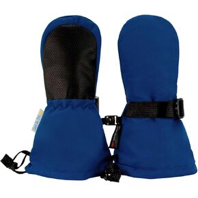 JAN & JUL Boys' Stay-On Snow Mittens Waterproof Insulated