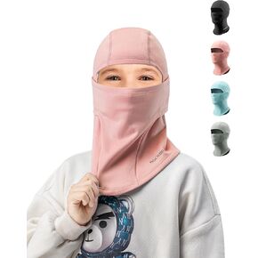 ROCKBROS Kids Balaclava Ski Mask Winter Mask for Cold Weather Windproof Kids Neck Gaiters for Skiing, Cycling, Outdoor