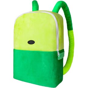 Adventure Cosplay Backpack TimeGreen Bag Prop for Anime Costume Halloween Cos Plush Backpack