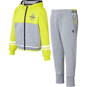 Boys and Toddler 2 Piece Full Zip up Hoodie Sweatshirts, Tracksuit Jacket Jogger Pants Set, Kids clothes (8-9Years)