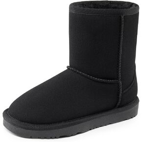 أحذية DREAM PAIRS للبنات والأولاد للأطفال مبطنة بالفرو الصناعي للشتاء والثلج FuzzyClassic للأطفال متوسط ​​التمهيد in Kuwait