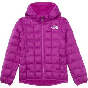 سترة THE NORTH FACE للفتيات ذات القلنسوة (الطفل الكبير الصغير)