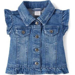 Gymboree Girls' and Toddler Denim Vest