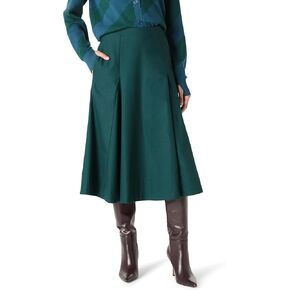The Drop Women's Full Flounce Midi Skirt by @Takkunda
