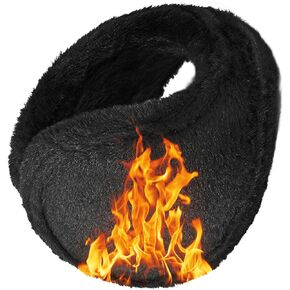 Winter Warm Earmuffs Fleece Earmuffs Women Men Cold-Weather Earmuffs Foldable Thicken Earmuffs Warmer