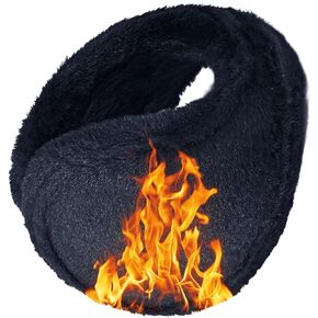 Winter Warm Earmuffs Fleece Earmuffs Women Men Cold-Weather Earmuffs Foldable Thicken Earmuffs Warmer