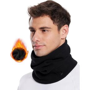 BALEAF Fleece Neck Gaiter for Men and Women - Winter Face Mask Ski Neck Warmer Cold Weather Gear for Running