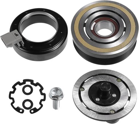 uxcell 1 Set AC Compressor Clutch Kit Replace for FORD F-150 2004 2005 2006 8 CYL 4.6L/5.4L in Saudi Arabia