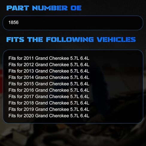 طقم قابض ضاغط مكيف الهواء 1856 يناسب 2011-2020 جراند شيروكي 5.7 لتر 6.4 لتر، ضاغط تكييف الهواء، قطع غيار السيارات ما بعد البيع، استبدال OE 68202994AA، 68084834AB in Saudi Arabia