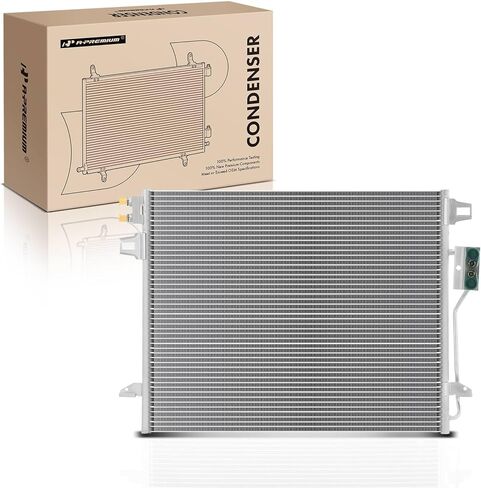 A-Premium Air Conditioning A/C Condenser Compatible with Chrysler Town & Country 08-16 & Dodge Grand Caravan 08-20 & Ram C/V 12-15 & Volkswagen Routan 09-14, Replace# 7B0317019A in Saudi Arabia