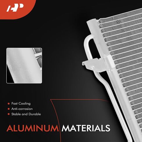 A-Premium Air Conditioning A/C Condenser Compatible with Chrysler Town & Country 08-16 & Dodge Grand Caravan 08-20 & Ram C/V 12-15 & Volkswagen Routan 09-14, Replace# 7B0317019A in Saudi Arabia