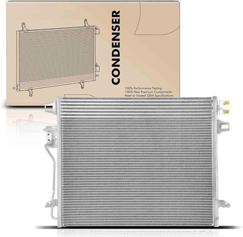 A-Premium Air Conditioning A/C Condenser Compatible with Chrysler Town & Country 08-16 & Dodge Grand Caravan 08-20 & Ram C/V 12-15 & Volkswagen Routan 09-14, Replace# 7B0317019A in Saudi Arabia