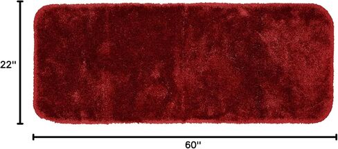 مجموعة سجادة الحمام المصنوعة من النايلون الفاخرة والفاخرة للغاية والقابلة للغسل من Garland Rug مكونة من 3 قطع، باللون الأسود in Kuwait