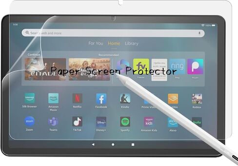 2-Pack Fire Max 11 Tempered Glass Screen Protector for Amazon Fire Max 11 Display 2023，Ultra Clear Tempered Glass Screen Protector in Saudi Arabia