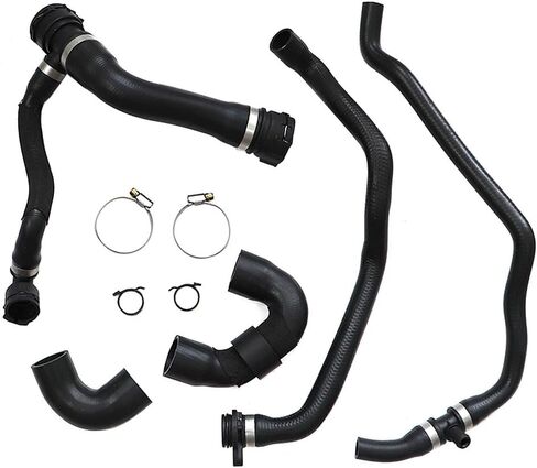 MUNIK Oil Feed Line Kit 9Pcs - Engine Water Radiator Coolant Tube Kit For BMW X5,X6 E70 2011-2013 E71 2008-2014 XDrive35i 40i Replacement# 11537589949 11537584630 11537585023 11537584543 17127586774 in Saudi Arabia