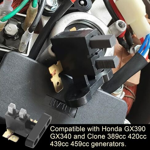 2 قطعة مجموعة فرشاة كربون مولد عالمي 5-8 كيلو واط متوافقة مع Honda Champion 7000 8000 7500 9400 9500 5000 5500 Generac ETQ Powermate Firman 11HP 13HP 15 HP in Saudi Arabia