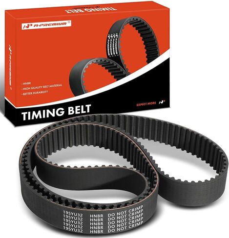 A-Premium Engine Timing Belt Compatible with Mitsubishi Eclipse 2006-2012, Galant 2004-2009, Endeavor 2004-2008 2010-2011, Montero Sport 1999-2004, Diamante 1997-2004, Montero 1997-2000, 3.5L 3.8L in Saudi Arabia