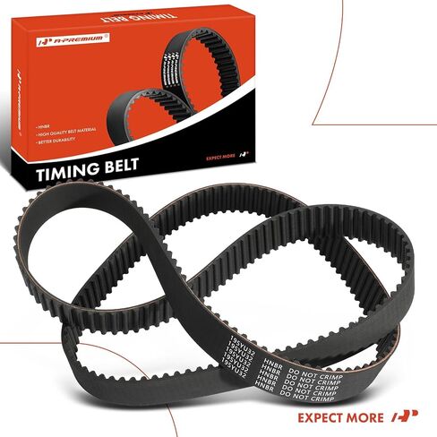 A-Premium Engine Timing Belt Compatible with Mitsubishi Eclipse 2006-2012, Galant 2004-2009, Endeavor 2004-2008 2010-2011, Montero Sport 1999-2004, Diamante 1997-2004, Montero 1997-2000, 3.5L 3.8L in Saudi Arabia