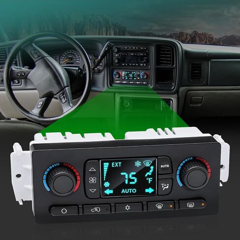 599-211XD A/C Heater Climate Control Module for Hummer H2 Chevy Silverado Trailblazer Avalanche Suburban, GMC Sierra Envoy Yukon, Cadillac Escalade Rainer Replace 10367041,10367042,10399657 in Saudi Arabia
