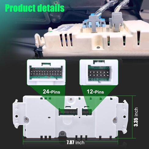 599-211XD A/C Heater Climate Control Module for Hummer H2 Chevy Silverado Trailblazer Avalanche Suburban, GMC Sierra Envoy Yukon, Cadillac Escalade Rainer Replace 10367041,10367042,10399657 in Saudi Arabia
