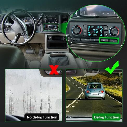 599-211XD A/C Heater Climate Control Module for Hummer H2 Chevy Silverado Trailblazer Avalanche Suburban, GMC Sierra Envoy Yukon, Cadillac Escalade Rainer Replace 10367041,10367042,10399657 in Saudi Arabia