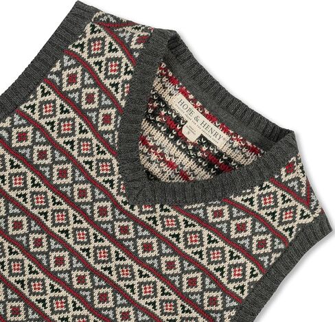Hope & Henry Boys' V-Neck Sweater Vest in Kuwait