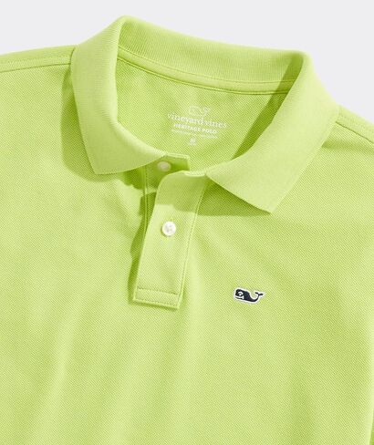 vineyard vines Boys' Heritage Pique Polo in Saudi Arabia