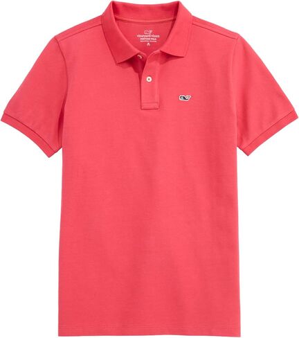 vineyard vines Boys' Heritage Pique Polo in Saudi Arabia