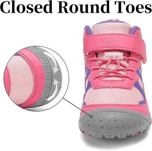 Kids Hiking Boots Boys Girls Outdoor Ankle Boots Anti Collision Hiking Shoes for Toddler/Little Kid/Big Kid in Saudi Arabia