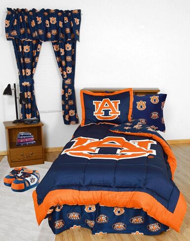 College Covers Clemson Tigers Printed Solid Sheet Set in Kuwait