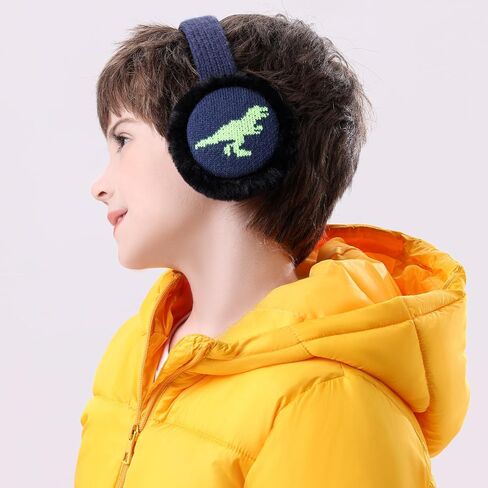 XIAOHAWANG Kids Boy Warm Earmuffs for Children Girl Winter Ear Muffs Cold Weather Ear Warmer in Kuwait