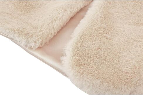Lilax Girls Cozy Faux Fur Bolero Shrug Long Sleeve Crew Neck Dress Coat in Saudi Arabia