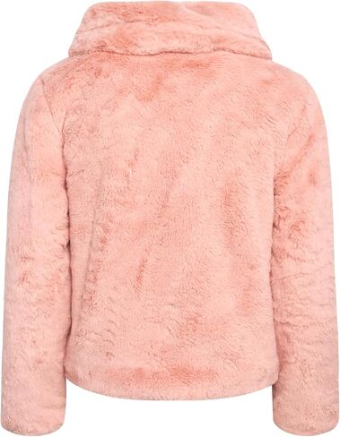 سترة بوليرو للفتيات من URBAN REPUBLIC - سترة بوليرو قصيرة أنيقة من الفرو الصناعي - سترات ملابس خارجية عصرية للفتيات (7-14) in Kuwait