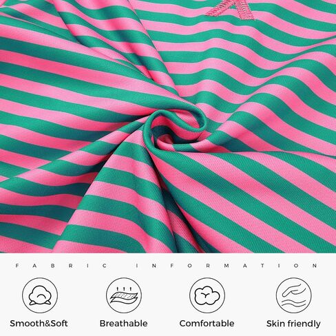 Girls Oversized Sweatshirt Striped Color Block Crewneck with Pockets Pullover Tops Long Sleeve Shirts 7-14 Years in Kuwait