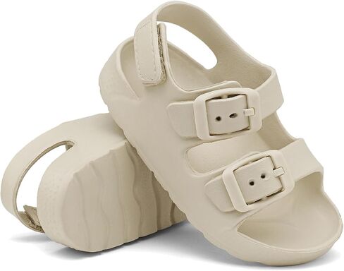 ChayChax Toddler Boys Girls Double Buckle Sandals Children's Adjustable Back Strap Water Sandal in Kuwait