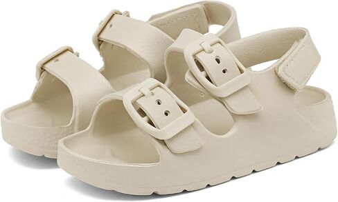 ChayChax Toddler Boys Girls Double Buckle Sandals Children's Adjustable Back Strap Water Sandal in Kuwait