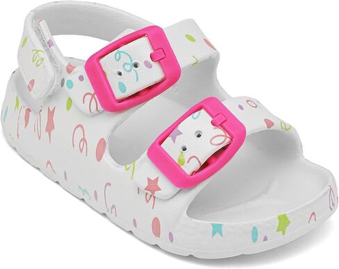 ChayChax Toddler Boys Girls Double Buckle Sandals Children's Adjustable Back Strap Water Sandal in Kuwait