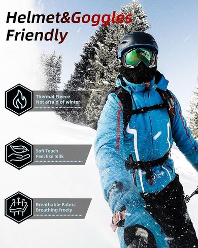 ROCKBROS Kids Balaclava Ski Mask Winter Mask for Cold Weather Windproof Kids Neck Gaiters for Skiing, Cycling, Outdoor in Saudi Arabia