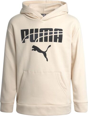 هودي رياضي للأولاد من PUMA - سويت شيرت من الصوف عالي الأداء للأولاد (المقاسات: 8-20) in Saudi Arabia