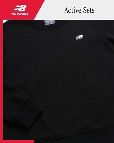 New Balance Boys' Sweatshirt - Soft Fleece Pullover Crewneck Active Logo Sweatshirt for Boys (Sizes: 8-20) in Saudi Arabia