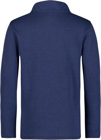 IZOD Boys' Long Sleeve Quarter Zip Pullover, Lightweight Fleece in Saudi Arabia